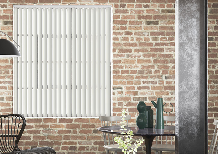 Treviso (Blackout), Eggshell - Vertical Blind - Image 3